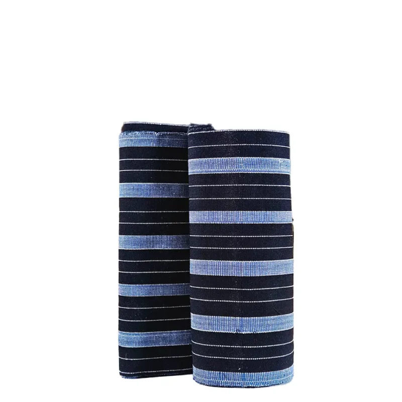 Duo faso dan fani rayé noir bleu